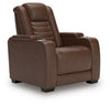 High Impact - Power Recliner / Adj Headrest - Tobacco