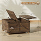 Coffee Table with Lift Top, 32" Farmhouse Center Table with Hidden Compartment for Living Room, Brown Wood Grain