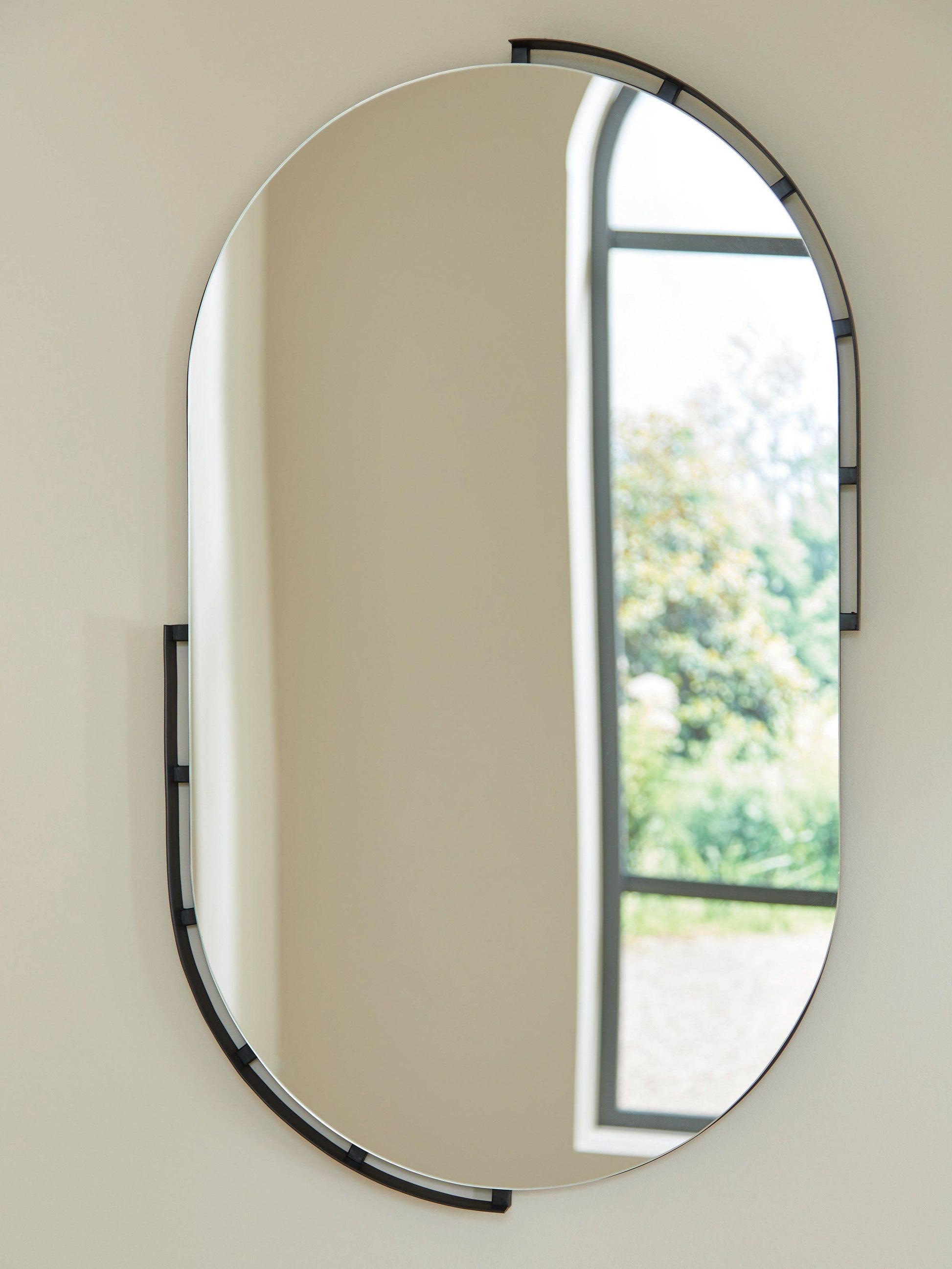 Valkings - Black - Accent Mirror - Forward Furniture