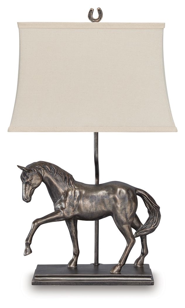 Sandorman - Bronze Finish - Poly Table Lamp