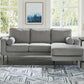 Hazela - Charcoal - Sofa Chaise