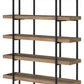 Montia - Light Brown - Bookcase