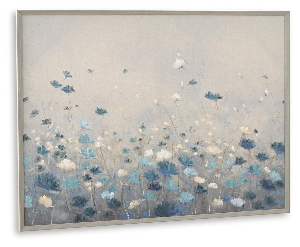 Claydale - Wall Art - Gray / Blue / White