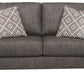 Arcola - Brown Dark - Rta Loveseat