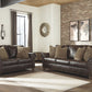 Nicorvo - Coffee - 2 Pc. - Sofa, Loveseat