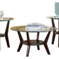 Fantell - Dark Brown - Occasional Table Set (Set of 3)