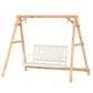 770lbs Porch Swing Frame, Heavy Duty A-Frame Hanging Chair Stand Only with Reinforced Bars for Porch, Garden, Backyard