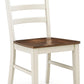 Brinfern - Dining Room Side Chair (Set of 2) - Brown / Antique White