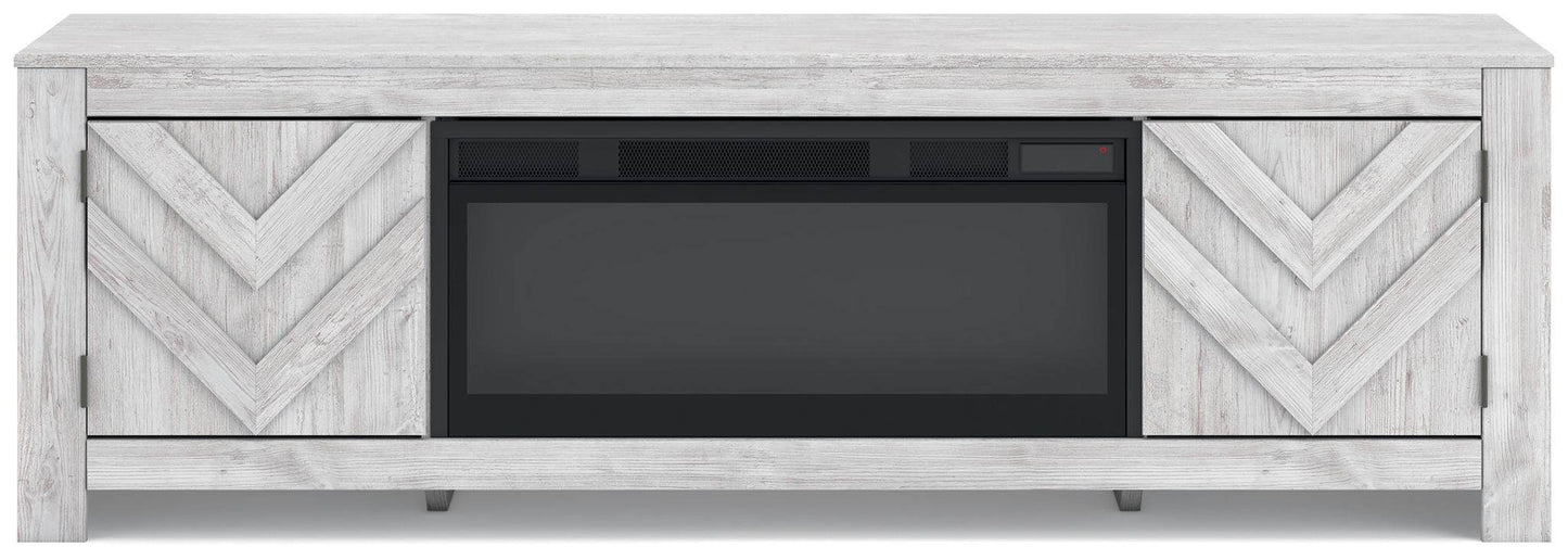 Cayboni - LG TV Stand With Fireplace Option - Forward Furniture