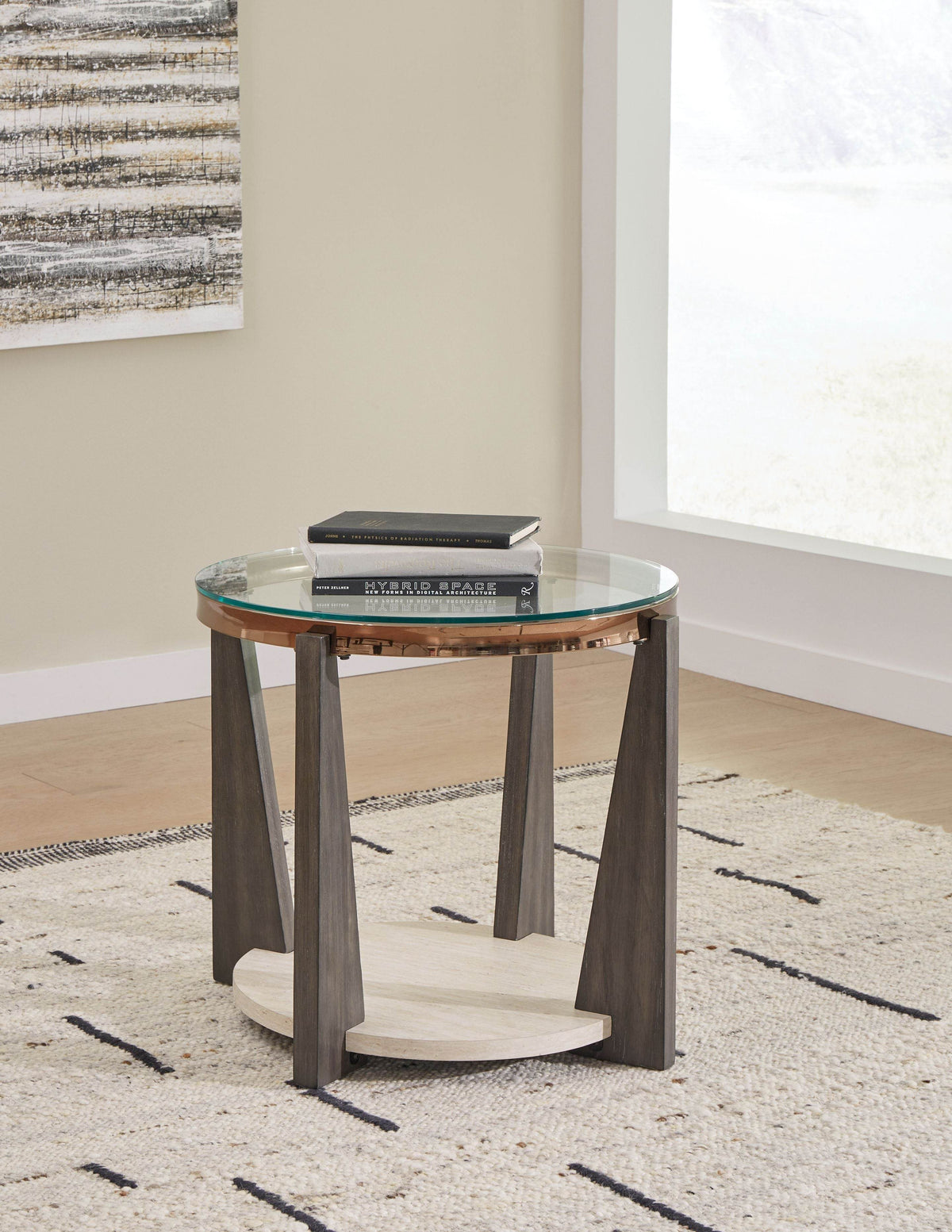 Frazwa - Multi - Round End Table - Forward Furniture
