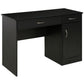 Cazmir Desk with drawer-Black