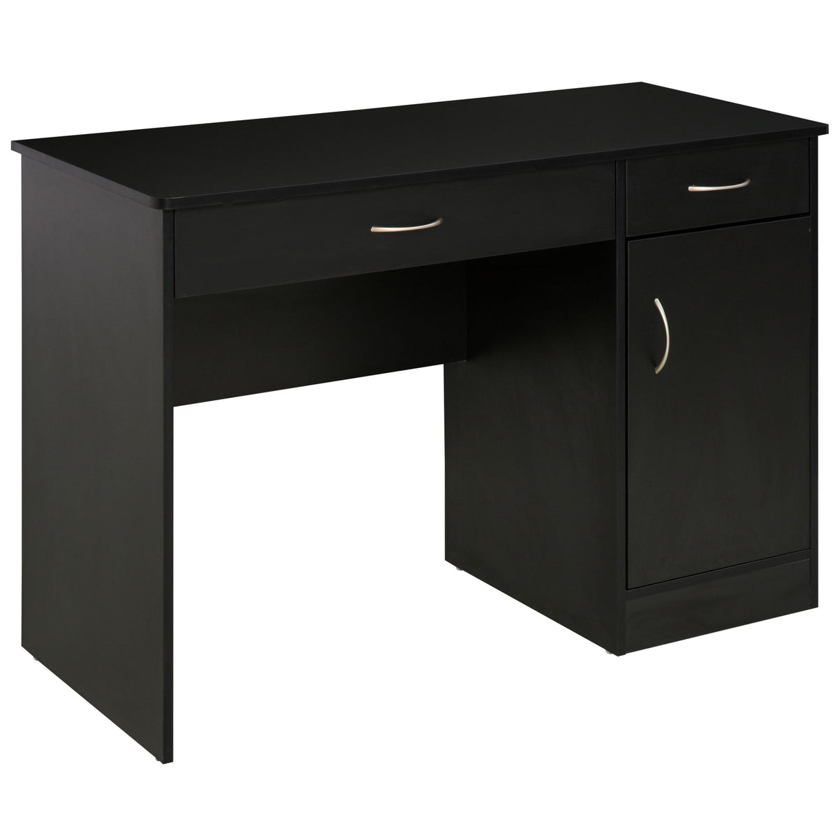 Cazmir Desk with drawer-Black