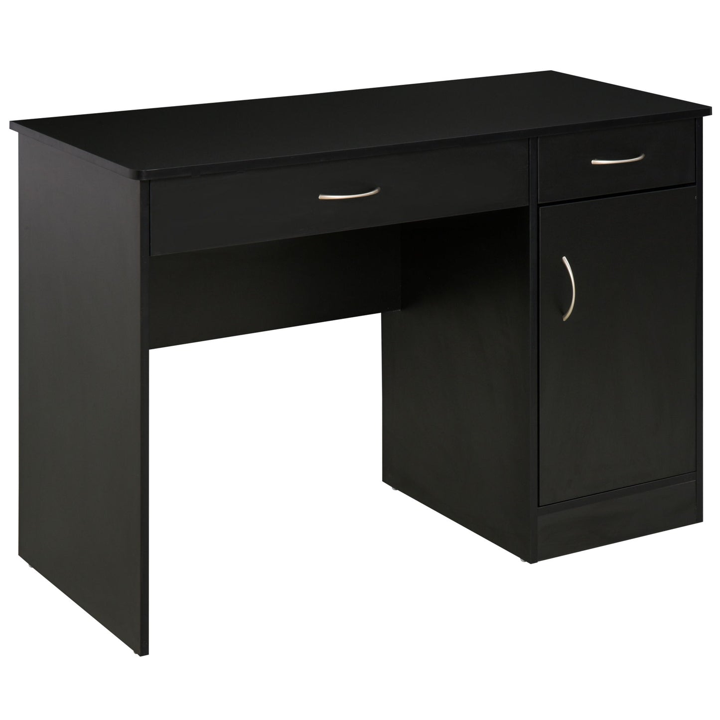 Cazmir Desk with drawer-Black