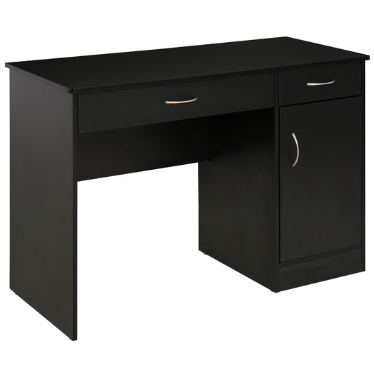 Cazmir Desk with drawer-Black