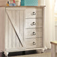 Willowton - Whitewash - Dressing Chest