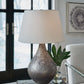 Bluacy - Antique Gray - Glass Table Lamp