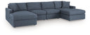 4 Pc. Double Storage Chaise Sectional