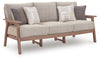 Grover Beach - Sofa With Cushion - Driftwood