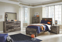 7 Pc. Bed, Dresser, Mirror, Chest, Nightstand