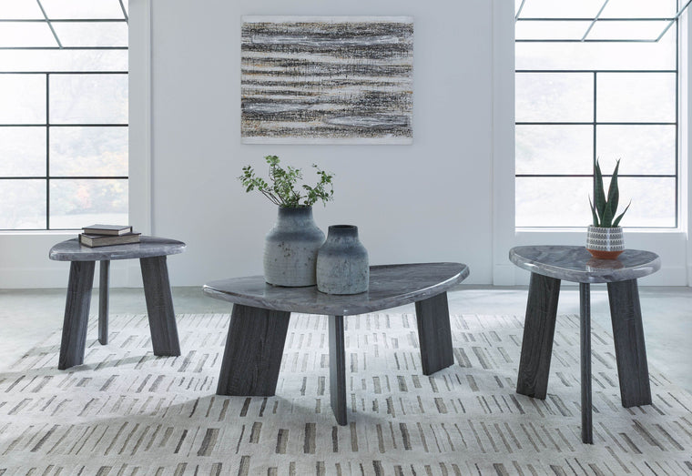 Bluebond - Gray - Occasional Table Set (Set of 3) - Forward Furniture
