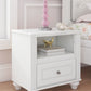Kozlani - One Drawer Night Stand - White
