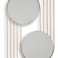Warrenley - Gold Finish - Accent Mirror - Forward Furniture