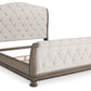 Ardenfield - Upholstered Sleigh Bed