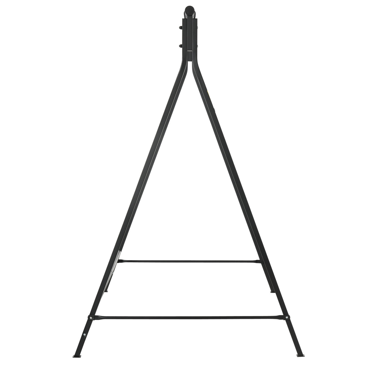 Metal Swing Stand Swing Frame, Hanging Chair Stand Only, 528 LBS Weight Capacity, for Backyard, Patio, Lawn, Black