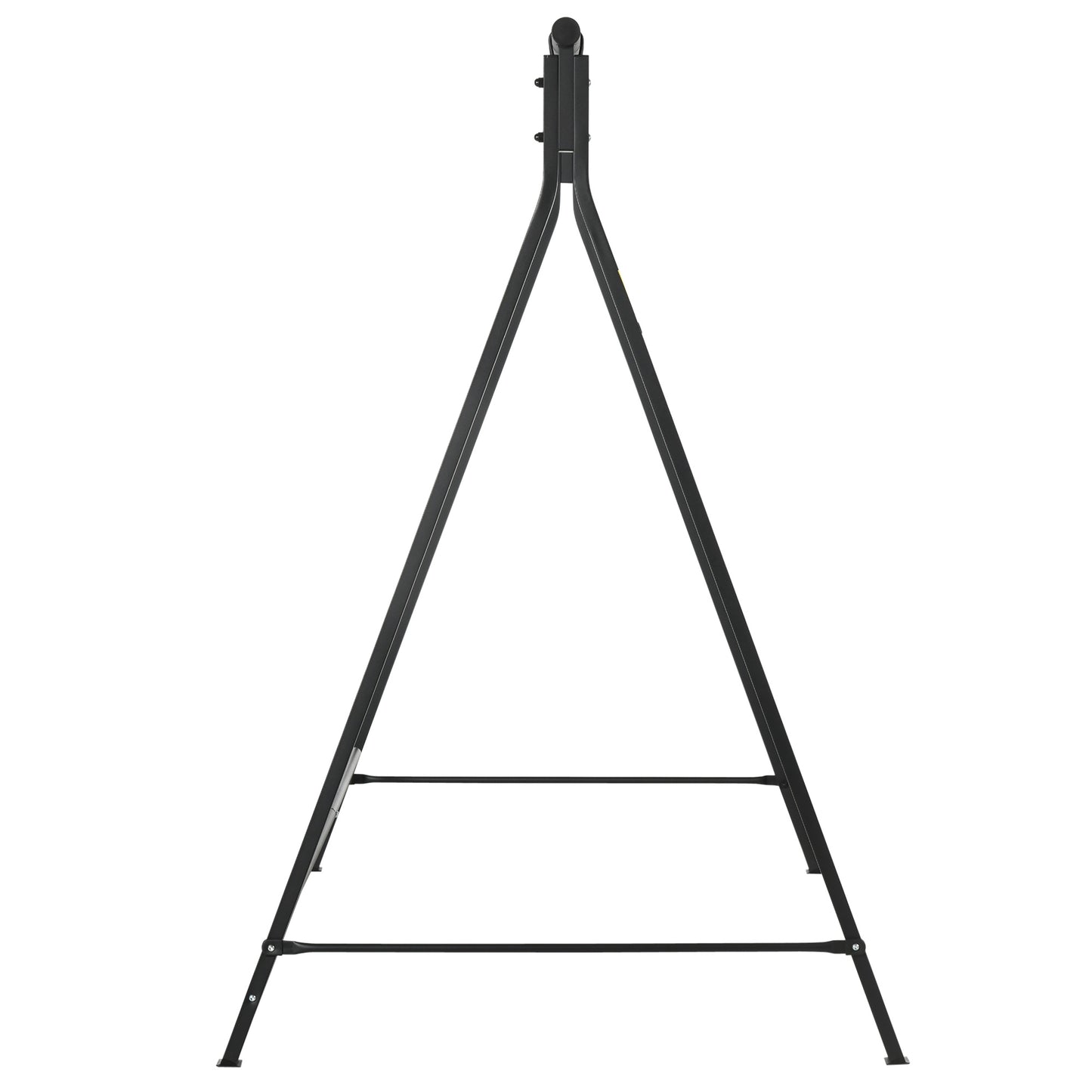 Metal Swing Stand Swing Frame, Hanging Chair Stand Only, 528 LBS Weight Capacity, for Backyard, Patio, Lawn, Black