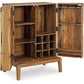 Dressonni - Brown - Bar Cabinet