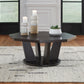 Chasinfield - Dark Brown - Octagon Coffee Table