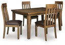 5 Pc. Table, 4 Chairs