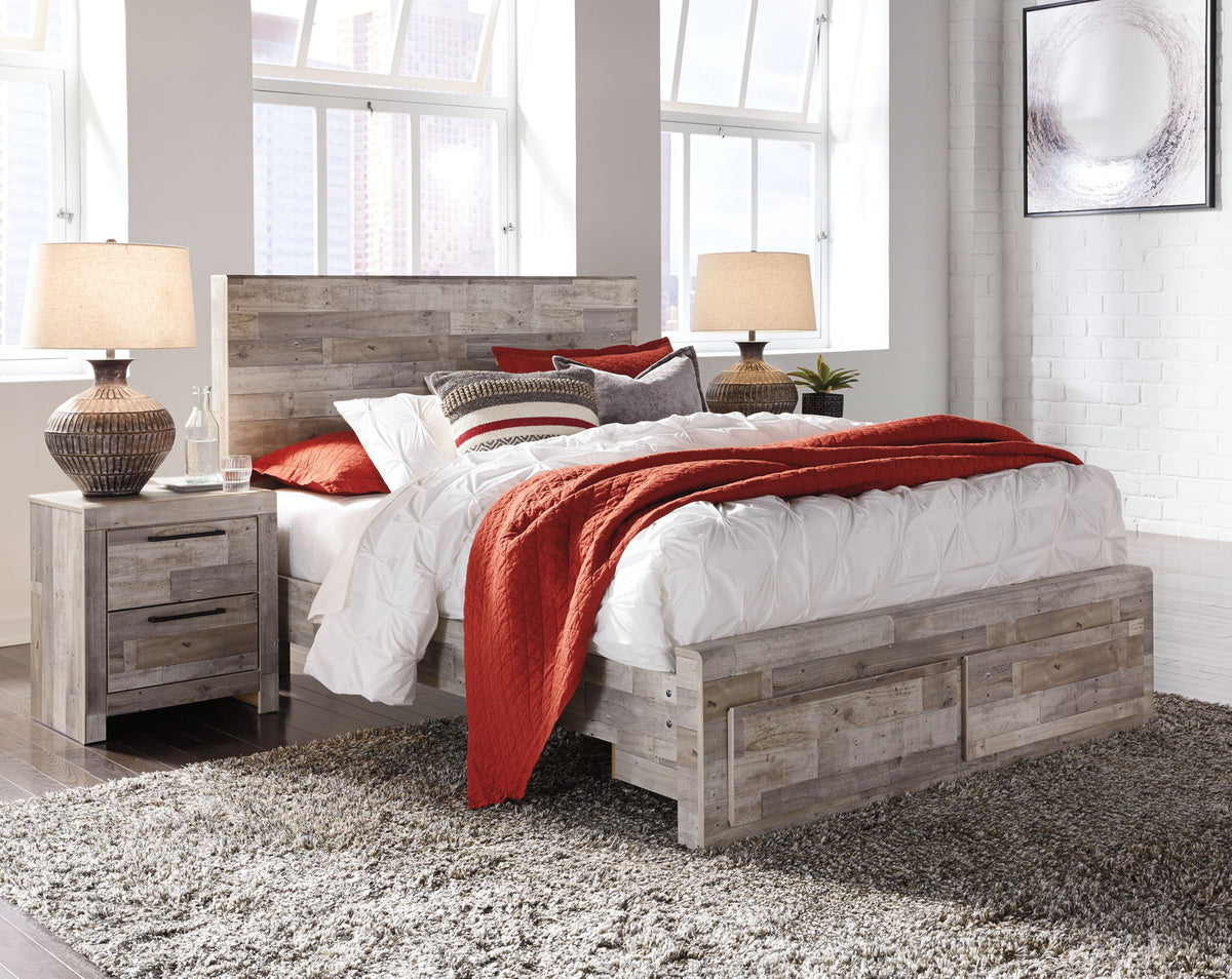 Effie - Panel Bed