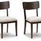 Mallenette - Dining Upholstered Side Chair (Set of 2) - Merlot