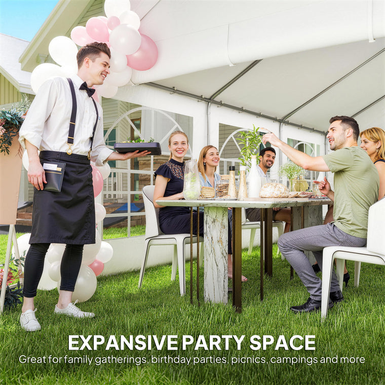 20' x 13' Party Tent Gazebo with Windows and Sidewalls