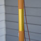 10' x 8' Wooden Patio Umbrella, Garden Parasol, Outdoor Sunshade Canopy with Bamboo Rib for Outdoor, Khaki