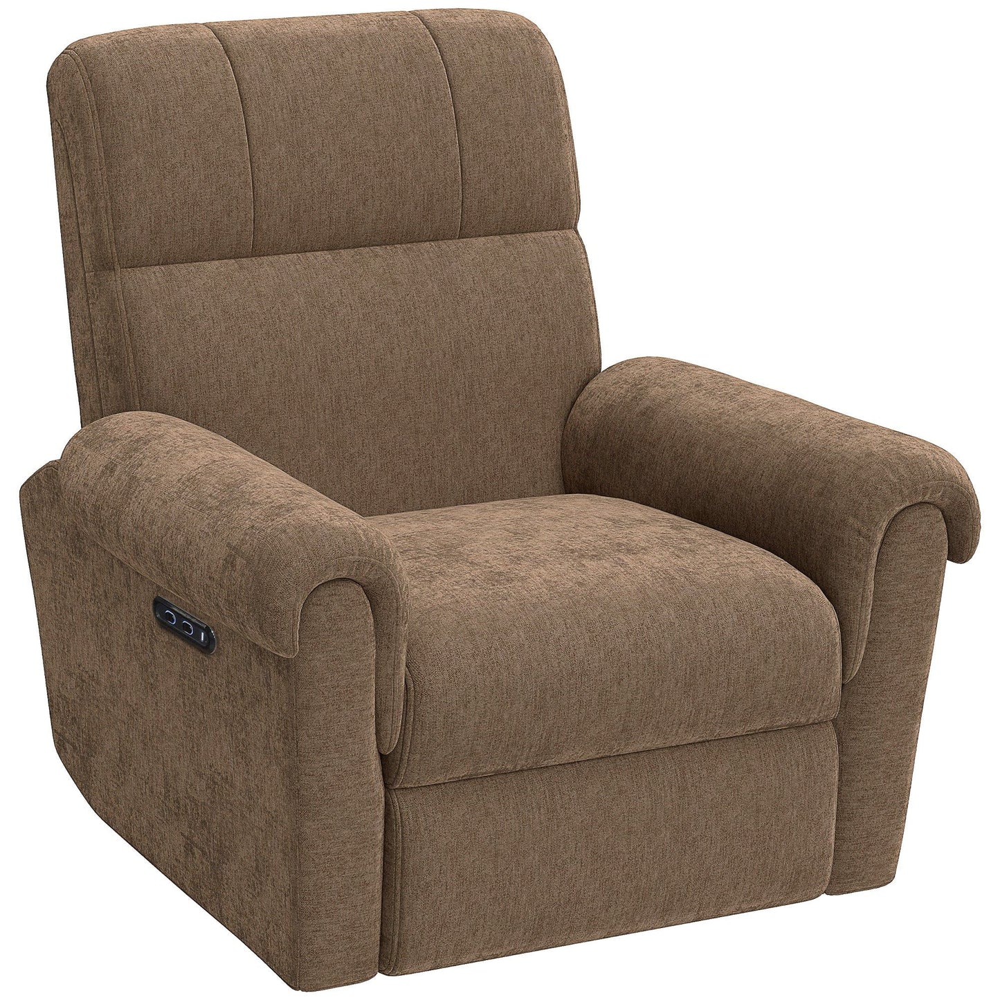 Swivel Power Recliner Chair with USB and Rocking