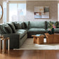 Carriage View - Jade - 3-Piece Sectional - Forward Furniture