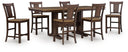 7 Pc. Table, 6 Stools