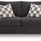 Loreo - Loveseat - Ebony