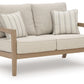 Hallow Creek - Driftwood - Loveseat With Cushion