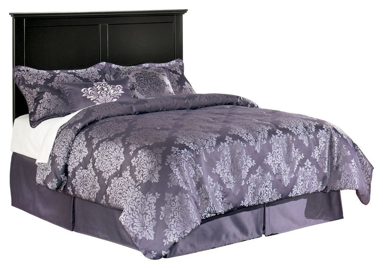 Maribel - Full Panel Headboard - Black