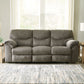 Alphons - Putty - Reclining Sofa - Fabric