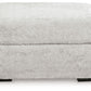Cuddle Plush - Oversized Accent Ottoman - Arctic