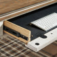 Realyn - Home Office L Shaped Desk - White / Brown