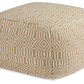 Adamont - Tan / Ivory - Pouf