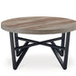 Deanlee - Grayish Brown / Black - Occasional Table Set (Set of 3)