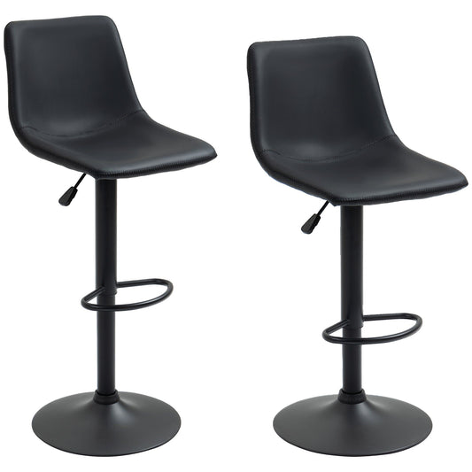 Swivel Counter Height Bar Stools Set of 2 - Retro Grey