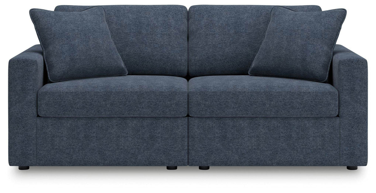 Modmax - Ink - 2-Piece Sectional Loveseat - Fabric - Forward Furniture