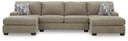 3 Pc. Double Chaise Sectional